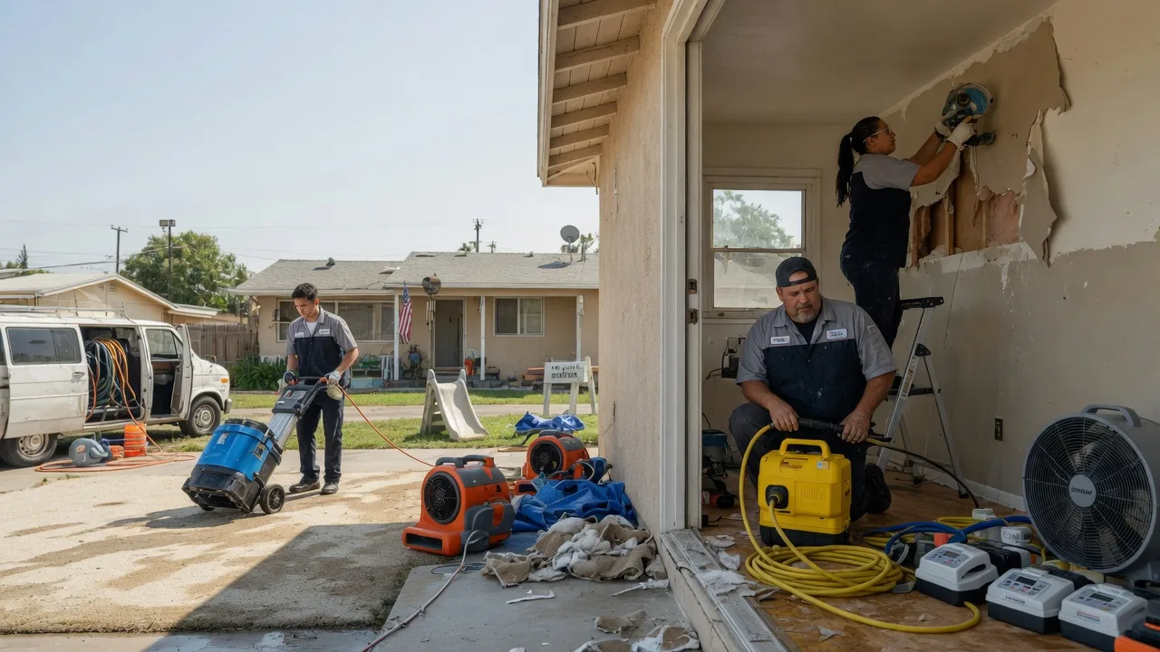 Water Damage Restoration in Howe, OK near me